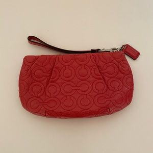 Coach Patent Leather Clutch/Wristlet